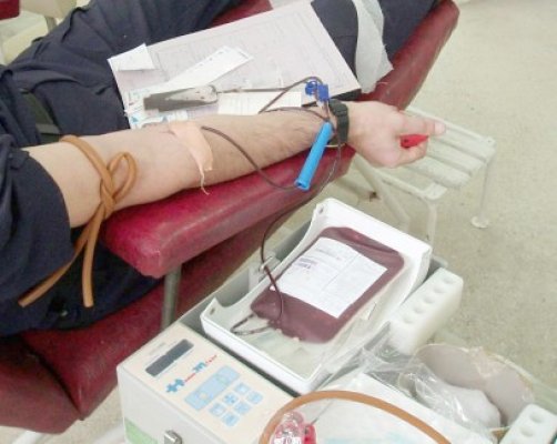 Acțiune de donare de sânge în Eforie Sud